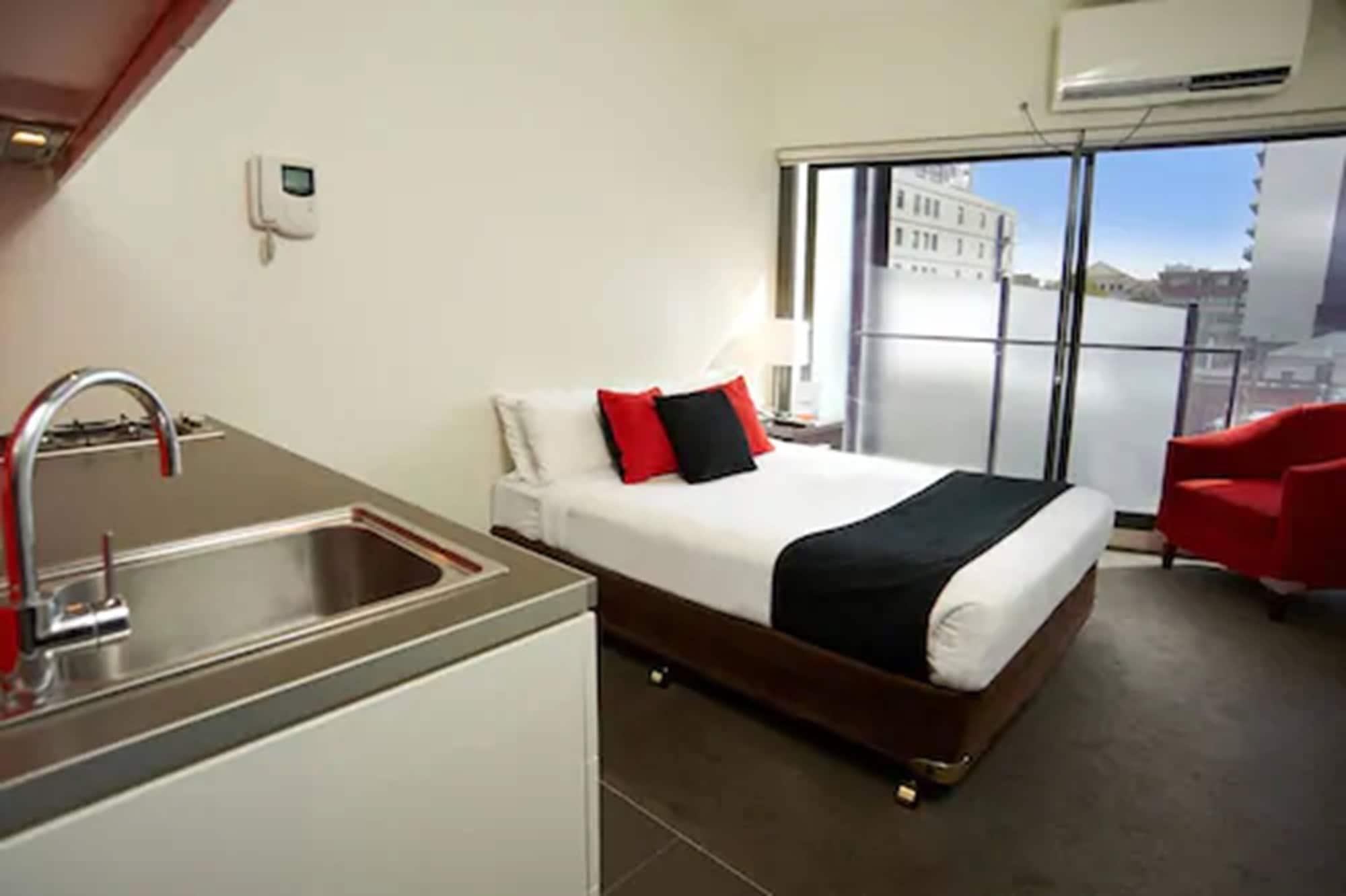 מלבורן Comfort Apartments On Elizabeth מראה חיצוני תמונה